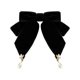 thumbnail image 1 of INSPIRE CHIC Broche de Lazo de Cinta de Terciopelo Retro para Mujer, Pajarita Preatada, Broche de Lazo Grande, Alfiler Negro, 1 of 5