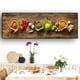 thumbnail image 1 of 1pc Canvas Painting, Grains Spices Spoon Peppers Painting, Wall Art Decor, For Living Room, Dining Room, No Frame, 19.68*59.05inch, 1 of 4