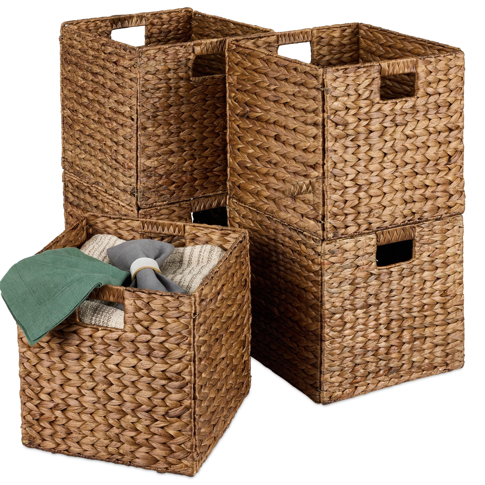 Canastas De Almacenamiento Best Choice Products 30 X 30 Cm, Paquete De 5