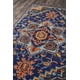 thumbnail image 2 of Area Rug Momeni Ibiza de lana azul marino, 60 cm x 90 cm, tejida a mano, 2 of 5