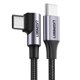 thumbnail image 1 of UGREEN Cable USB-C 2.0 a USB-C 2.0 en ángulo 3A 2m (2-Pack), 1 of 2