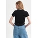 thumbnail image 3 of Polera Mujer Recogido Negro, 3 of 4
