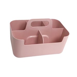 Bothyi - Contenedor Portátil Con Asa Para Ducha, Dormitorio, Organizador Multiusos, Color Rosa