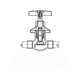 thumbnail image 2 of Llave Paso Campana CR 1/2 BZ, 2 of 2
