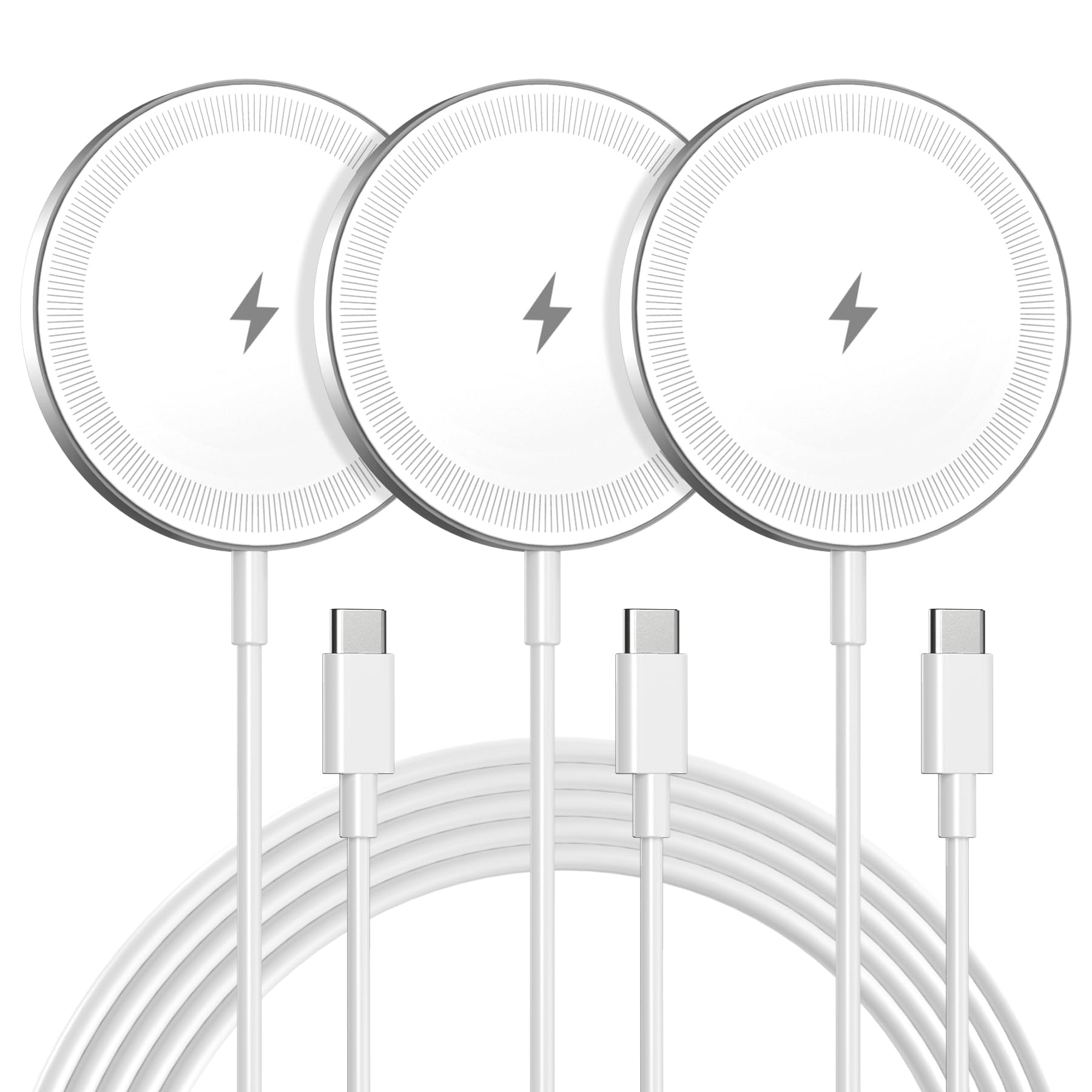 Handy-gad - Base De Carga Inalámbrica Magnética De 15w Para Iphone Y Samsung