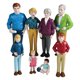 thumbnail image 1 of Set de figuras de juguete Creative Minds Marvel Education Family, 8 piezas, 1 of 7