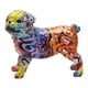 thumbnail image 3 of Estatua De Bulldog Francés Estatuilla De Resina Arte De Perro Moderno Artesanía 23x12x18.5CM, 3 of 5