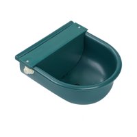Magideal - Tazón Automático De Agua De Agua, Comedero De Agua De Oveja, Suministros De Ganado, Tazón Para Bebidas De Animales Tazón De Agua De Caballo Para El Verde Oscuro Con Flotador