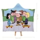 thumbnail image 2 of Los All-Stars de Charlie Brown Manta Capa con Capucha Anti-Bolitas, Manta de Lana Ártica Suave, Manta Portátil de Felpa Ligera y Lujosa, Poncho para Siesta en Casa y Oficina, 100*130cm, 2 of 6
