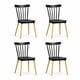 thumbnail image 5 of Comedor Mesa de Vidrio 120x80 + 4 Sillas Windsor Negras, 5 of 5