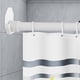 thumbnail image 3 of Upgrade Your Shower Experience with 2pcs Adhesive Shower Curtain Rod Tension Holders - Easy Stick On Wall Brackets with Extra Support for a No-Damage Installation in Your Bathroom or Cloakroom, 3 of 5