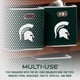 thumbnail image 5 of Contenedor de almacenamiento Franklin Sports NCAA Michigan State Spartans, 5 of 8