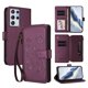 thumbnail image 1 of Funda Cartera Mariposa para [Samsung Galaxy S21 Ultra] con Soporte y Cremallera Violeta, 1 of 6