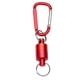 thumbnail image 1 of Clip De Mosquetón, Soporte De Liberación De Red De Metal Para Hamacas, Columpio De Escalada, Rojo, 1 of 3