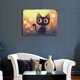 thumbnail image 3 of Fiesta del Gato Negro Cartel Metálico, Decoración de Pared de Cartel Metálico Personalizado para Regalos de Fans, Amigos, Familia y Amantes 20*30CM, 3 of 6