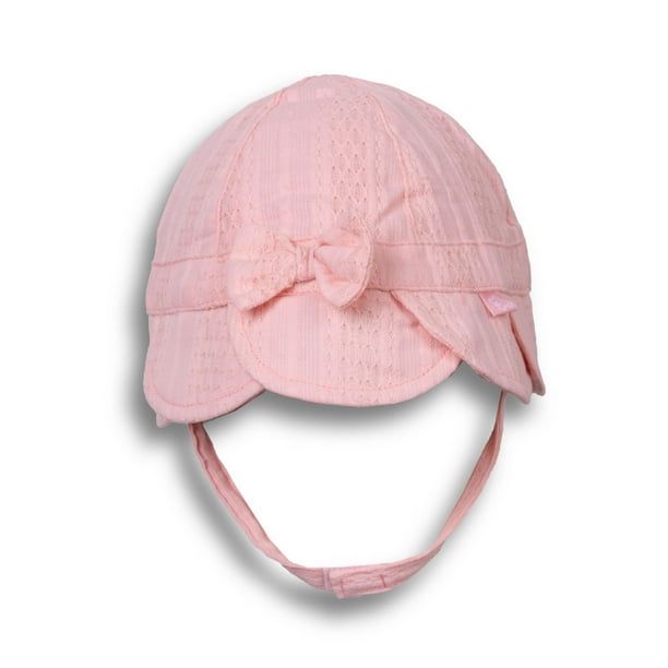 Gorro Bebé Niña Rosado Pillin
