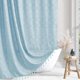 thumbnail image 1 of suxuMhao Forro de Cortina de Ducha - Cortina de Ducha Lavable E Impermeable con Forro, Cortina de Ducha Boho, Forro de Ducha Azul, W36"*H72" 1 Pieza Cortina para Baño, Cortinas de Ducha Duraderas,, 1 of 4