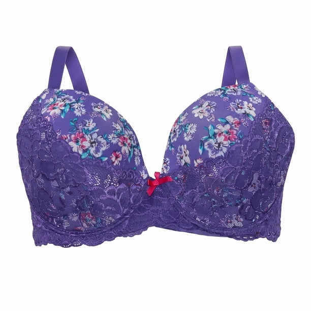 Sostén Microfibra Mujer Lady Genny S-687C Encaje Soft