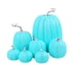 thumbnail image 2 of 7 Piezas De Calabazas Falsas, Modelo De Bricolaje, Calabazas Falsas De Espuma Para La Mesa De Halloween, Otoño, Azul, 2 of 3