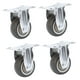 thumbnail image 1 of Ruedas Para Muebles 4x, Rueda De Goma Resistente Al Desgaste Para El Hogar, Hotel, Dormitorio, Rueda Direccional, 1 of 3