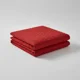 thumbnail image 3 of Cubre Colchón Impermeable T.f.i Para Colchones Hasta 30 Cm Rojo Liso 2 Plazas, 3 of 3