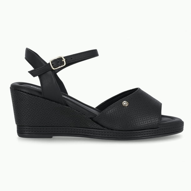 Sandalia Mujer Negro Alice Piccadilly