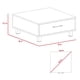 thumbnail image 3 of Mesa De Centro 1 Cajon 60x60 Cm Wengue, 3 of 3