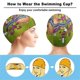 thumbnail image 3 of ¡Aaahh!!! Monstruos reales Gorro de Natación de Licra, Gorro de Baño de Tela Cómoda, Gorro Elástico Antideslizante para Hombres, Mujeres y Niños, 3 of 6