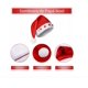 thumbnail image 3 of Pack 12 Gorro Navideño Con Luz Viejo Pascuero Adorno Navidad, 3 of 4