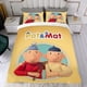 thumbnail image 4 of Juego de Sábanas Desmarcar Pat y Mat 3 Piezas 173x218 cm, 4 of 6