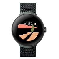 Smartwatch Google Pixel Watch Lte Con Correa Tejida Negra De 41 Mm