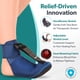 thumbnail image 4 of Férula Nocturna BraceAbility para Fasciitis Plantar Gris (M), 4 of 9