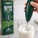 thumbnail image 5 of Espumador de leche BlendWell de mano a pilas, verde, 5 of 6