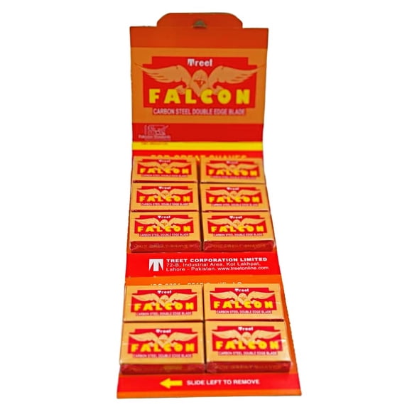 Cuchillas de Afeitar Doble Filo Razor Blades Club 100 Treet Falcon
