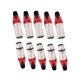 thumbnail image 5 of 10 Conectores De Cable XLR Macho Y Hembra Portátiles Para DJ, Fiestas, Estudio, Canto, Color Rojo, 5 of 5