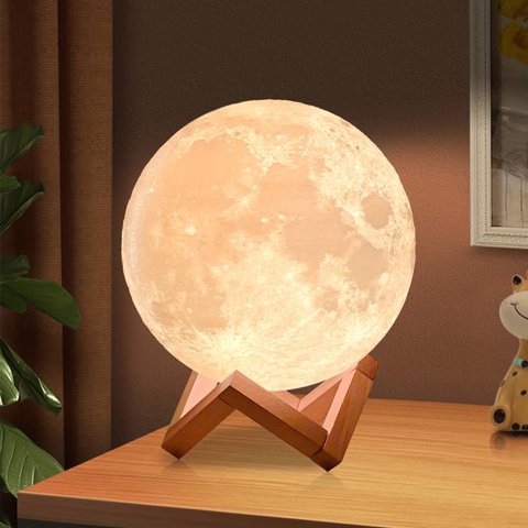 Mediaplayer - Lampara De Luna Recargable Led