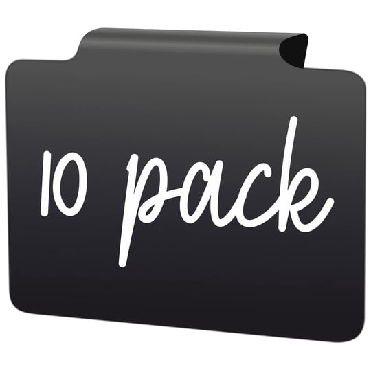 Iricus - Etiquetas Para Cestas Con Clip Para Organizar La Despensa, Paquete De 10