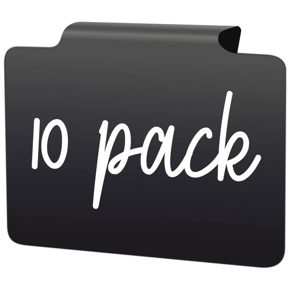 Etiquetas para cestas con clip para organizar la despensa, paquete de 10
