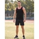 thumbnail image 2 of INSPIRE CHIC Camiseta sin mangas para hombre de entrenamiento Streetwear Muscle Gym Bodybuilding Tee sin mangas L Negro, 2 of 5
