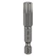 thumbnail image 1 of Uxcell T50 Punta de Destornillador de Cabeza Torx 1/4" Vástago Hexagonal 2" (50mm) Largo Magnético Sin Punta de Agujero Estrella de 6 Puntos, 1 of 7