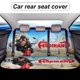 thumbnail image 5 of Ferdinando-theme Car Rear Seat Covers Back Elastic Flexible Car Seat Covers Decorative Fits Most Cars 120x59x76cm, 5 of 6