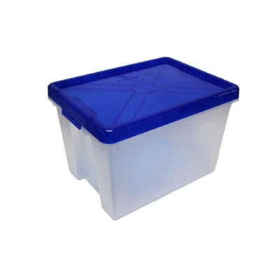 Caja Organizadora Cargobox 23L Plastico Transparente Wenco