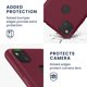 thumbnail image 3 of Funda de teléfono kwmobile compatible con Google Pixel 4a - Roja, 3 of 7