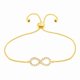 thumbnail image 5 of Pulsera Kennedy Infinito 18k Oro Blanco – Elegant Confetti, 5 of 9