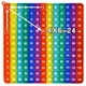 thumbnail image 1 of Large P0PP With 12X12 Multiplication Table Toy Game Table, Rainbow Square Dimple Number Bubble Math Multiplication Toy, Exercise Kids Math Thinking, Christmas Gift (12X12 Multiplication Table), 1 of 2