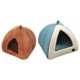 thumbnail image 2 of 2 Piezas De Cama De Invierno Para Mascotas Tienda De Campa?a Para Mascotas Con Cama De Estera, 2 of 5