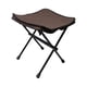 thumbnail image 5 of Taburete Plegable Taburete De Camping Ligero Portátil Compacto Silla Plegable Asiento Marrón, 5 of 5
