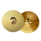 thumbnail image 1 of 2x Jazz Drum Crash Cymbal Hi Hat Cymbals, Drummers de rendimiento de percusión de choque para bateristas principales, placas de práctica profesional, 1 of 5