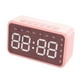 thumbnail image 2 of Reloj Despertador Con Reducción Activa De Ruido, Altavoz Inalámbrico Para Oficina, Viajes En Interiores, Color Rosa, 2 of 3