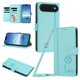 thumbnail image 1 of Funda Cartera Trébol para iPhone Air con Ranuras Tarjetas y Carga Inalámbrica Verde menta, 1 of 6